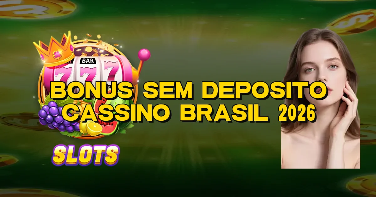 Bonus Sem Deposito Cassino Brasil 2026 Oficial